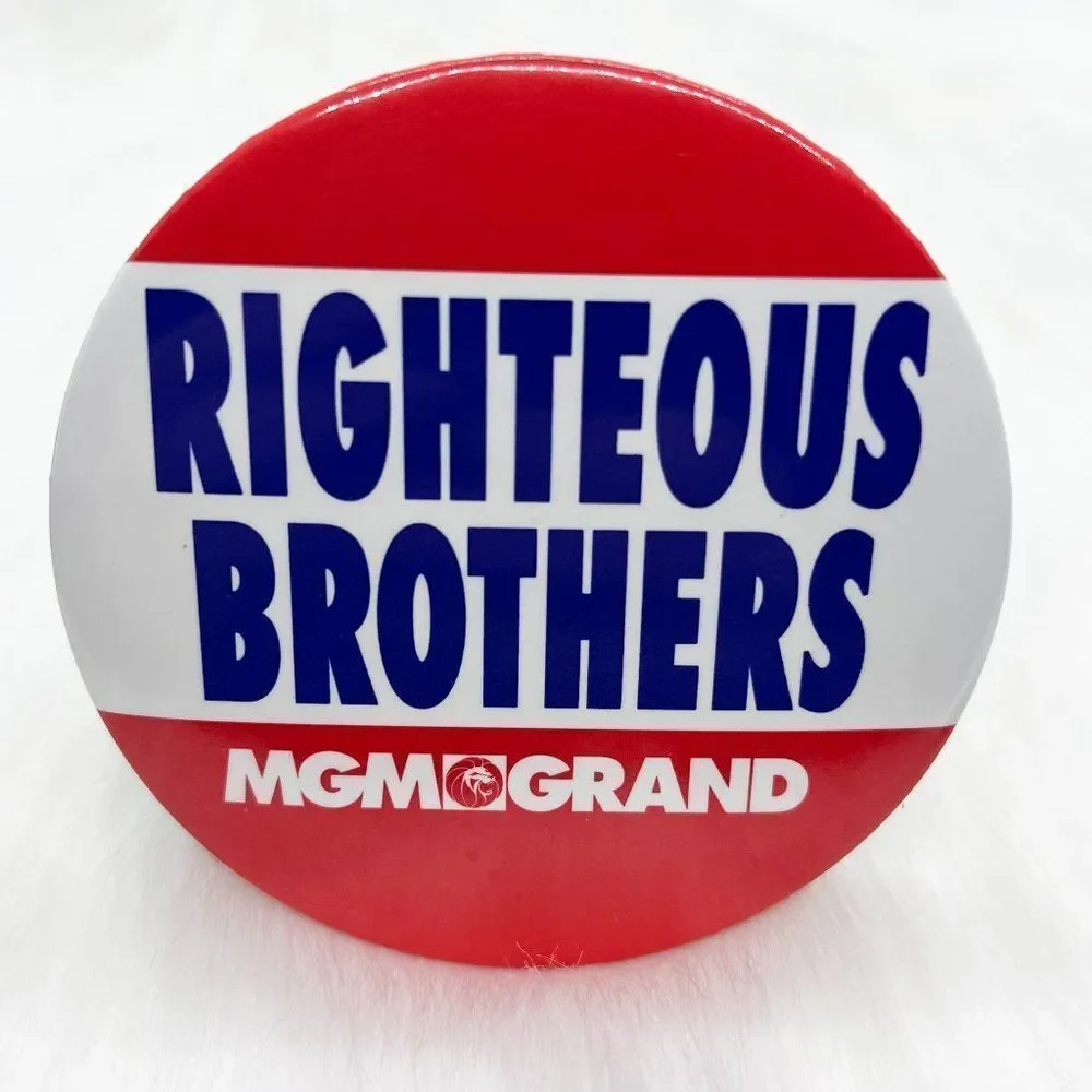 🔮 5/$25 Vintage‎ Righteous Brothers at the MGM Grand Pin